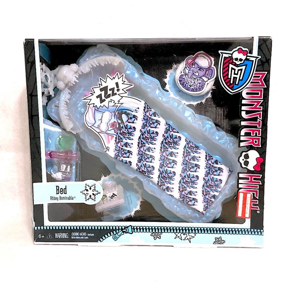 Monster High Abbey Bominable Bed Playset 2012 Mattel New - Picture 1 of 5